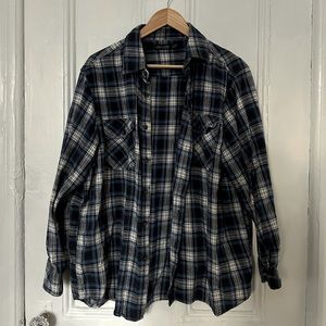 Faded Glory Oversized Flannel Shirt
